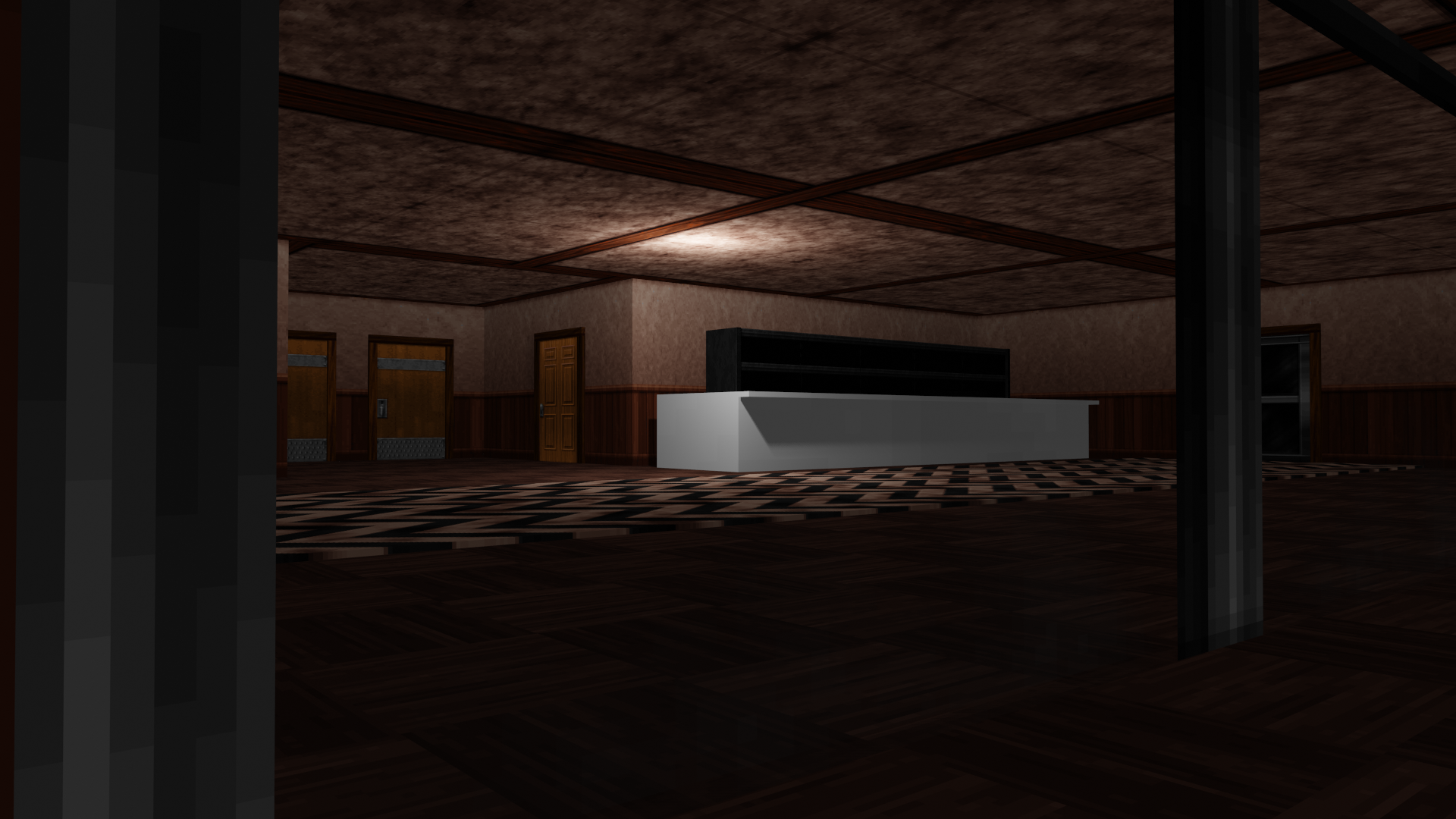 An empty bar